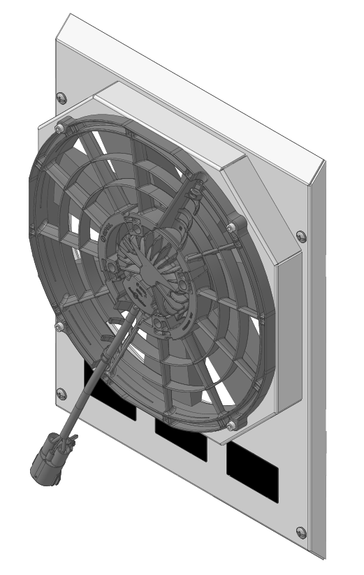 Wizard Cooling Inc - 1932 Ford Truck & Car (BRUSHLESS Fan & Shroud) - 98492-008BL500