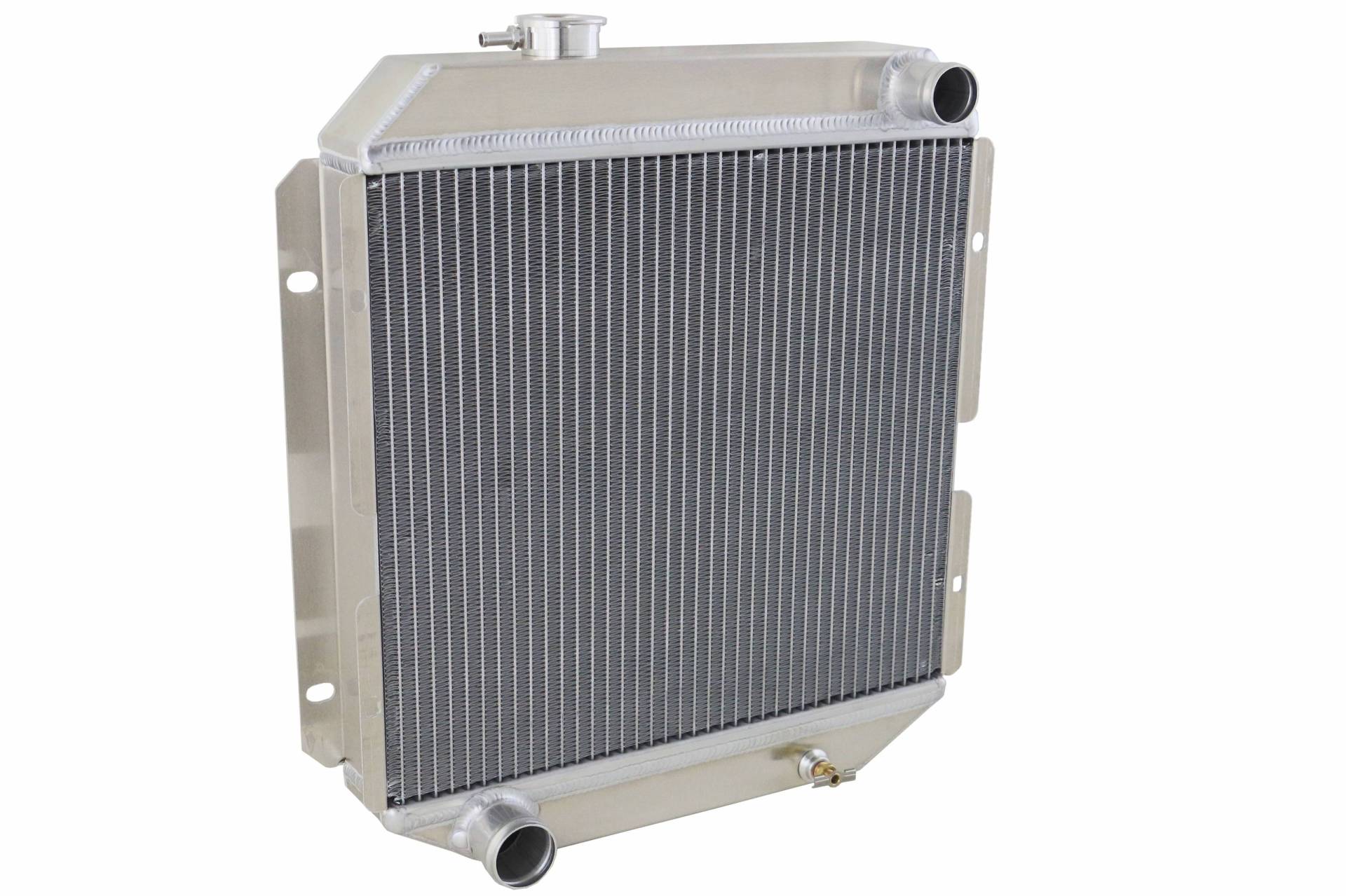 Wizard Cooling Inc - 1963-66 Ford/Mercury Mustang/Falcon/Comet Aluminum Radiator (Coyote Swap, M/T)- 251-200CS