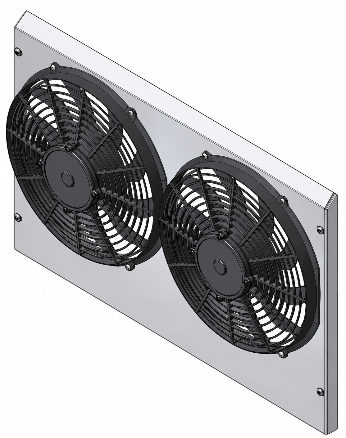 1970-73 26" Mopar Shroud & High Performance fan package (375-002HP)