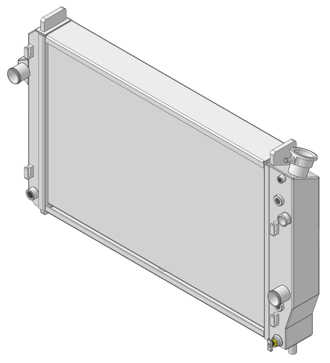 Wizard Cooling Inc - 1993-2002 Chevrolet Camaro/ Z28/ Firebird w/ Sensor Hole Aluminum Radiator - 1486-110