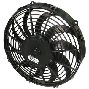 10" Low Profile Curved Blade Puller Fan