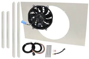 Spal - 10" Brushless Fan And DIY Shroud Kit - Image 1