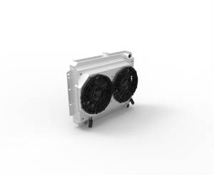 Wizard Cooling - 1959-1960 Chevrolet Bel Air/ Impala (17.5" Core) w/ Brushless Fan & Shroud - 10268-102BL