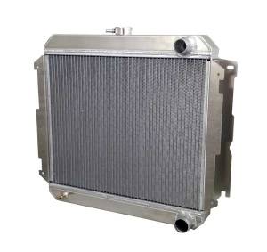 Wizard Cooling Inc - Wizard Cooling - 1966-1969 22" Mopar Applications Aluminum Radiator - 1628-100 - Image 1