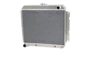 Wizard Cooling Inc - Wizard Cooling - 1966-1969 22" Core Mopar Aluminum Radiator - 1636-110 - Image 1