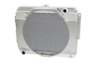 Wizard Cooling - 1966-1969 26" (B/B) Mopar Applications Aluminum Radiator (MECHANICAL FAN SHROUD) - 1640-105