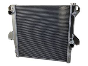 Wizard Cooling Inc - Wizard Cooling - 2003-2009 Dodge Ram 5.9 & 6.7 Cummins Diesel Aluminum Radiator and BRUSHLESS FAN PACKAGE - 2711-102BL - Image 3