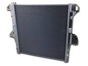 Wizard Cooling Inc - Wizard Cooling - 2003-2009 Dodge Ram 5.9 & 6.7 Cummins Diesel Aluminum Radiator and BRUSHLESS FAN PACKAGE - 2711-102BL - Image 6