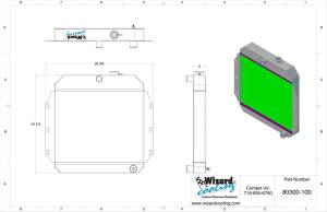 Wizard Cooling Inc - Wizard Cooling - 1960-1962 Chevrolet Trucks Aluminum Radiator - 80300-210 - Image 3