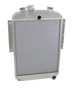 Wizard Cooling Inc - 1936 Plymouth Street Rod Aluminum Radiator (Standard BRUSH FAN OPTIONS) - 92002-101LP-PUSHER - Image 1