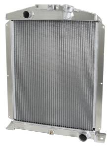 Wizard Cooling - 1938-1939 Ford Trucks (CHEVY V8) Aluminum Radiator - 98481-200