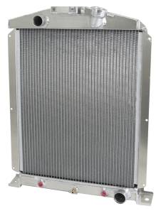 Wizard Cooling - 1938-1939 Ford Trucks (CHEVY V8) Aluminum Radiator - 98481-210