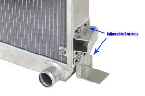 Wizard Cooling Inc - 1932 Ford Truck & Car Aluminum Radiator (BRUSHLESS Fan Options) - 98492-108BL - Image 1