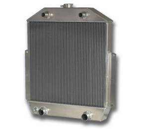 Wizard Cooling Inc - Wizard Cooling - 1942-1952 Ford Trucks (8 CYL, FlatHead) Aluminum Radiator - 98499-100 - Image 1