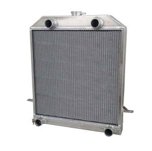 Wizard Cooling Inc - Wizard Cooling - 1940-1941 Ford Truck & 1939-1941 Car (Flathead) Aluminum Radiator - 98516-100 - Image 1