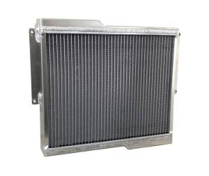 Wizard Cooling Inc - Wizard Cooling - 1977-1980 MGB Aluminum Radiator (w/ Angle Inlet) - 99065-100 - Image 3