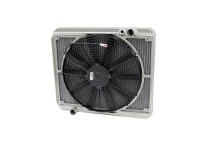 Wizard Cooling Inc - Wizard Cooling - 1968-1969 MGC Aluminum Radiator (w/ Electric Fan Package) - 99066-101 - Image 1