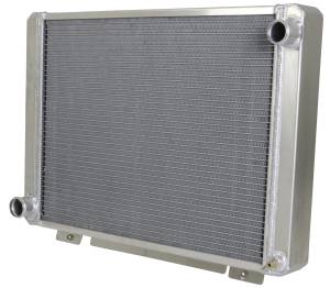 Wizard Cooling Inc - Wizard Cooling - 1961.5- 1963 Ford Thunderbird Aluminum Radiator (W/ Pusher Fan) - 1630-101MD-Pusher - Image 2