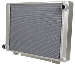 1961.5- 1963 Ford Thunderbird Aluminum Radiator (W/ Pusher Fan) - 1630-201HP-Pusher