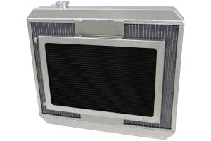 Wizard Cooling Inc - Wizard Cooling - 1965 Oldsmobile Cutlass /442 Aluminum Radiator (17.5" Core, LS Motor) With Brushless Fans - 25180-102LSBLAC - Image 2