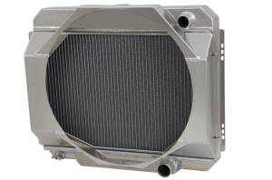 Wizard Cooling Inc - 1967-1969 Ford Mustang (24" Wide Core) Aluminum Radiator WITH SHROUD - 338-205 - Image 1