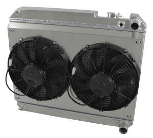 Wizard Cooling Inc - 1961-1965 Cadillac, LS Swap, Standard Brush Style Fans - 358-102LSLP - Image 1