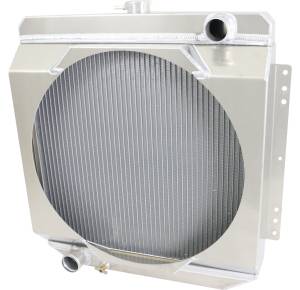 Wizard Cooling - 1956-57 Lincoln Aluminum Radiator (w/ OEM Style Shroud) - 41000-115