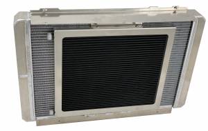 Wizard Cooling Inc - Wizard Cooling - 1966-1967 Lincoln Aluminum Radiator (w/ AC Condenser) - 41003-100AC - Image 1