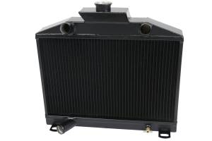 Wizard Cooling Inc - Wizard Cooling - 1952-54 Nash Healey Aluminum Radiator (Black) - 50052-100PC - Image 1