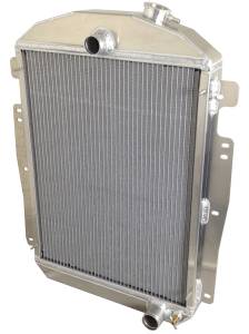 Wizard Cooling Inc - Wizard Cooling - 1937-1939 Chevrolet Trucks Aluminum Radiator (With AC Condenser) - 80516-100AC - Image 1