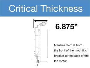 Wizard Cooling Inc - Wizard Cooling - 1967-1969 Chevrolet Camaro/ Z28/ Firebird (LS SWAP OPTIONS) - 370-212LSBL - Image 3