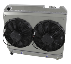 Wizard Cooling Inc - 1961-1965 Cadillac, AC Condenser, Standard Brush Style Fans - 358-112HPAC - Image 1