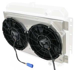 Wizard Cooling Inc - 1964-1967 Bel Air/ Impala/ Chevelle/ Malibu/Monte Carlo/ El Camino (BRUSHLESS FANS) - 289-002BL - Image 1