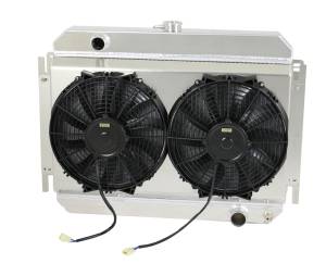 Wizard Cooling Inc - 1964-1967 Bel Air/ Impala/ Chevelle/ Malibu/Monte Carlo/ El Camino (SHROUD w/ MEDIUM DUTY FANS) - 289-002MD - Image 3