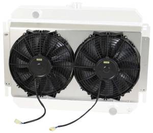 Wizard Cooling Inc - 1964-1967 Bel Air/ Impala/ Chevelle/ Malibu/Monte Carlo/ El Camino (SHROUD w/ MEDIUM DUTY FANS) - 289-002MD - Image 1