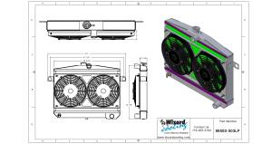 Wizard Cooling Inc - 1970-1972 Volvo 1800e - 99500-503LP - Image 2