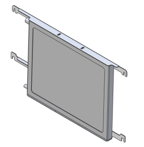 1970-73 26" Mopar Applications AC CONDENSER - 375-000AC