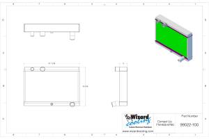 Wizard Cooling Inc - Wizard Cooling - 1964 TVR Griffith Series 200 Aluminum Radiator - 99022-100 - Image 3