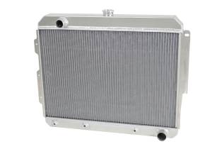 Wizard Cooling Inc - Wizard Cooling - 1966-1969 26", Small Block, Mopar Applications Aluminum Radiator - 1638-210 - Image 1