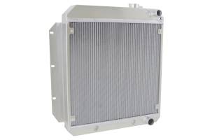 Wizard Cooling Inc - Wizard Cooling - 1955-1959 Chevrolet Trucks Aluminum Radiator (w/ LS Motor Swap) - 99002-110LS - Image 1