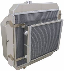 Wizard Cooling Inc - 1955-1959 Chevrolet Trucks Aluminum Radiator (Supercharged LS /LT Swap) 300WATT - 99002-218LSBLXXACIN300 - Image 2