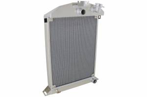 Wizard Cooling Inc - 1936 Ford Car, w/ Chevy V8, Aluminum Radiator - 98494-100 - Image 1