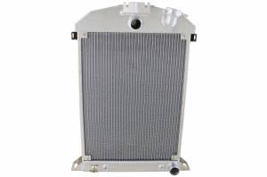 Wizard Cooling Inc - 1936 Ford Car, w/ Chevy V8, Aluminum Radiator - 98494-110 - Image 1
