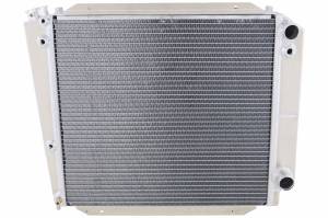 Wizard Cooling Inc - 1966-1977 Ford Bronco (LS Swap) Aluminum Radiator - 547-110LS - Image 2