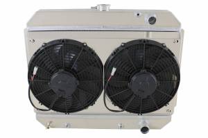 Wizard Cooling Inc - 1961-1963 Bel Air/Impala Aluminum Radiator (Brush Fan & Shroud) - 10267-112LSHP - Image 2