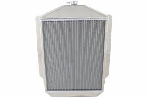 Wizard Cooling Inc - Wizard Cooling - 1940-1941 Chevrolet Street Rod Aluminum Radiator (w/ Brush Fan) - 10504-101HP - Image 4