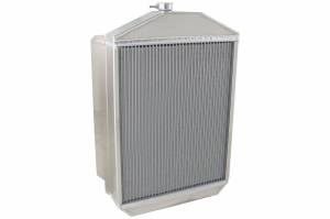 Wizard Cooling Inc - Wizard Cooling - 1940-1941 Chevrolet Street Rod Aluminum Radiator (w/ Brush Fan) - 10504-201HP - Image 3