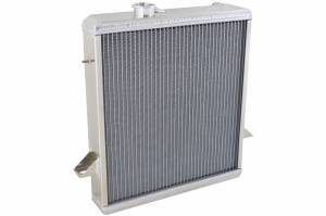 Wizard Cooling Inc - 1968-1974 Triumph TR6/ TR250 Aluminum Radiator with 16" Fan (Electrical Kit Included) - 99003-101LP - Image 3