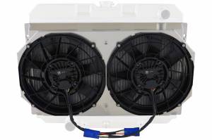 Wizard Cooling Inc - 1967-1970 Ford Mustang - (SHROUD w/ BRUSHLESS FANS) - 379-002BL- 3.5" Thick - Image 2