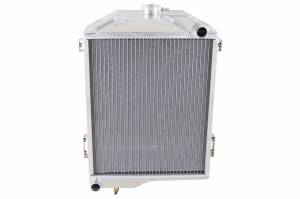 Wizard Cooling Inc - 1959-1968 Austin Healey 3000 Aluminum Radiator with PUSHER Fan (Electrical Kit Included) - 98002-107LP - Image 4